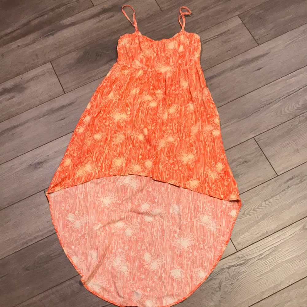 Womens high low summer dress
